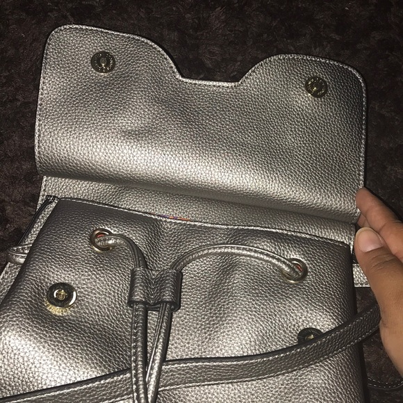 Convertible backpack in gray color - Picture 5 of 8